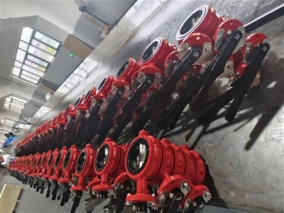 Kelebek Vana, Kısa Boyunlu, Çentikli Gövdeli,2 Konteynerli Sevkiyat